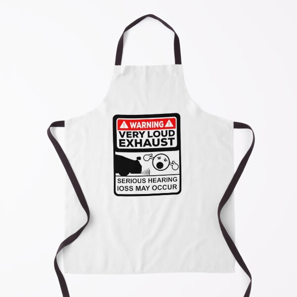Item preview, Warning Loud Exhaust designed and sold by ElseWorldDesign.