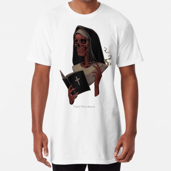 Nun Smoking T-Shirts for Sale