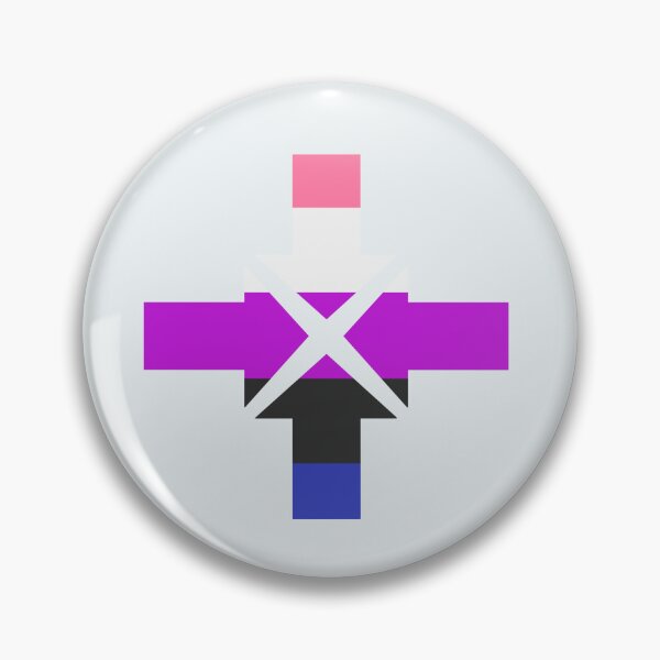 Item preview, Genderfluid EverymanHYBRID Logo designed and sold by havensea.