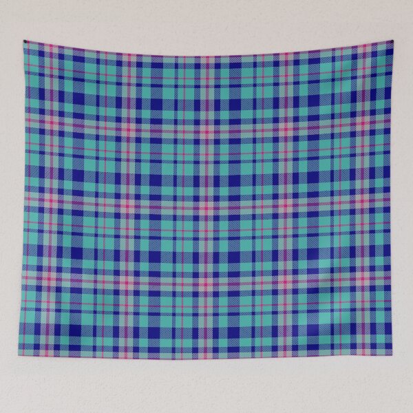 Item preview, Verdigris and Navy Plaid designed and sold by SaturdayMeadow.