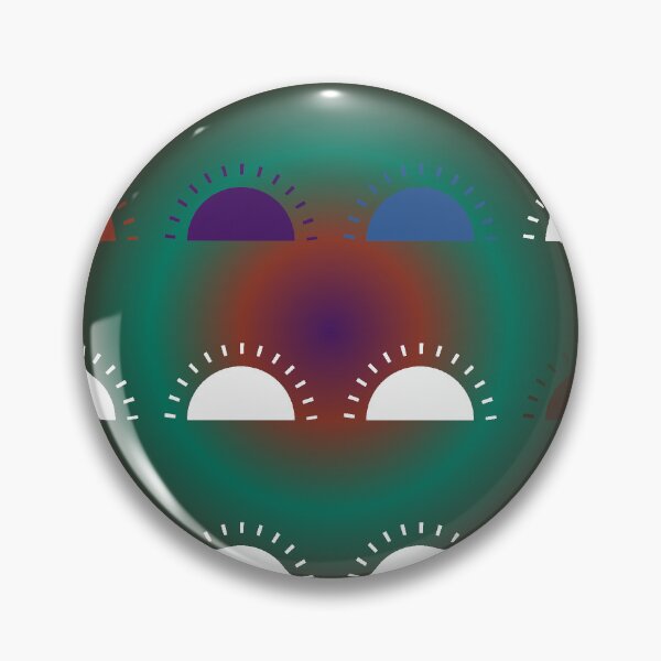 Item preview, Sun Orb Circle Tropical Rain Forest Scarlet Gum print designed and sold by TechsQuickArt.