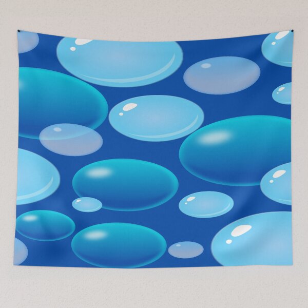 Item preview, Blue bubbles designed and sold by calibrit.