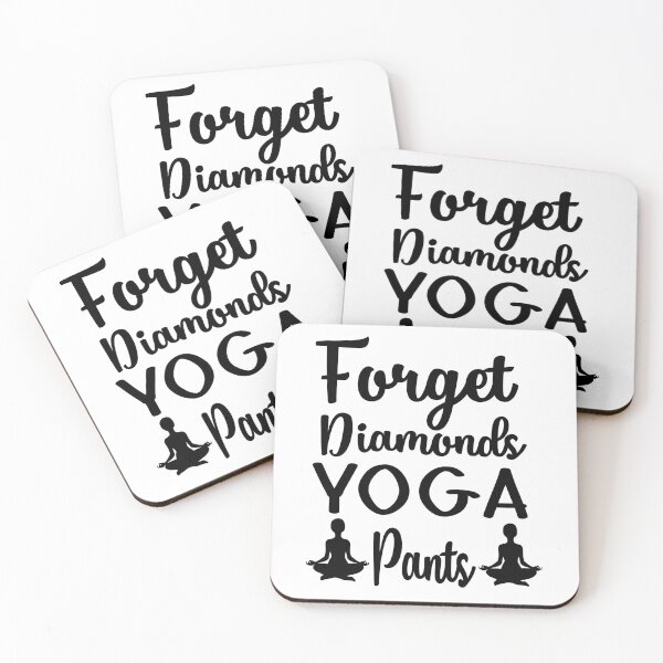 Item preview, forget diamonds yoga pants  designed and sold by TTOLEDO10K.