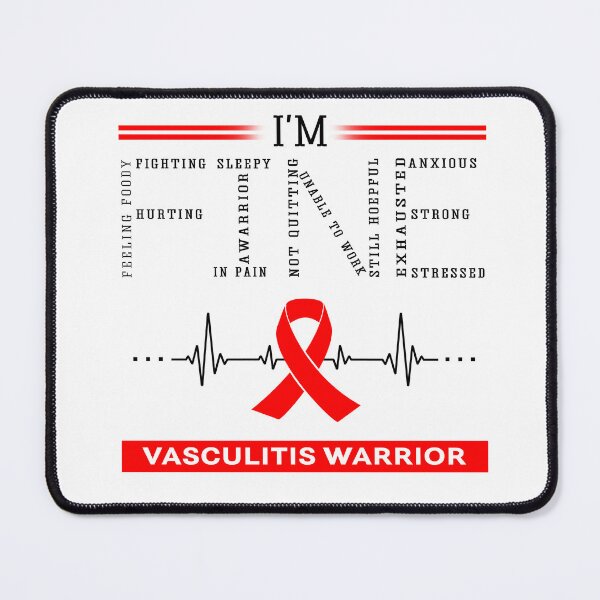 Item preview, I'm Fine Vasculitis Warrior Support Vasculitis Awareness Gifts designed and sold by rechardtee.