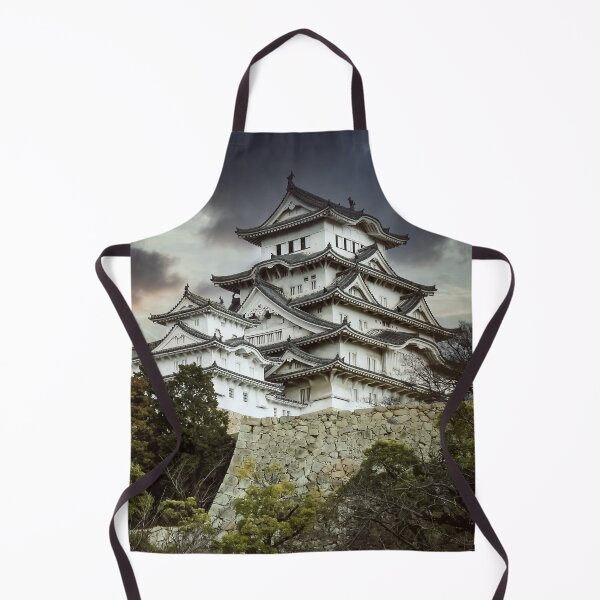 Item preview, Amazing Hilltop Japanese Great Himeji Castle Art Print designed and sold by XIX361ART.