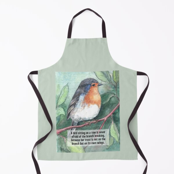 Item preview, A bird sitting on a tree is never afraid of the branch breaking designed and sold by QuotesAreFun.