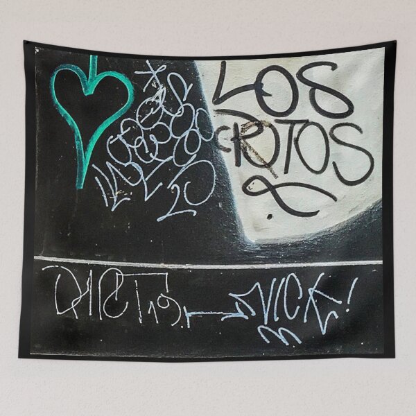 Item preview, Black, white and green graffiti bombing  designed and sold by CiceroSpin.