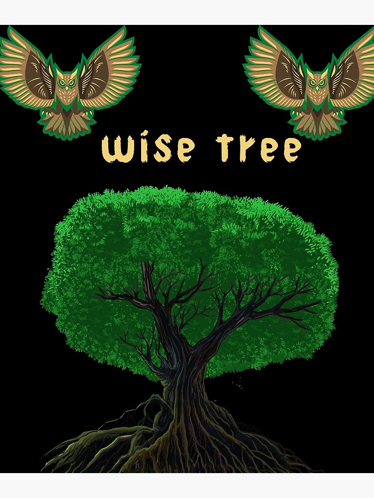 Wise Mystical Tree meme Greeting Card for Sale by T-Look