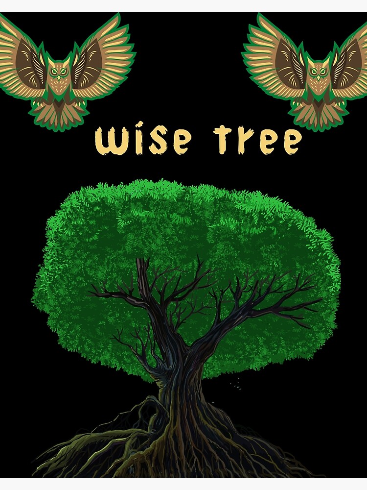 WISE MYSTICAL TREE - Mystical - Sticker