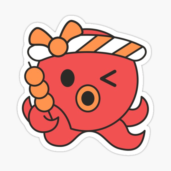 Vista previa del artículo con la obra «pulpo ramen kawaii», diseñado y vendido por hedoniism-shop.