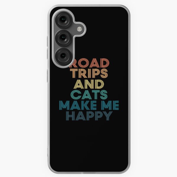Item preview, Road Trips And Cats Make Me Happy designed and sold by kindxinn.