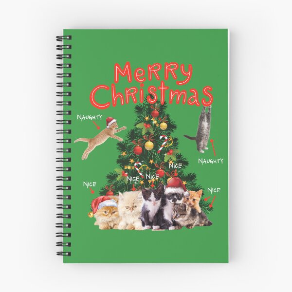 Item preview, Naught and Nice Cats en Navidad designed and sold by SPDguy.