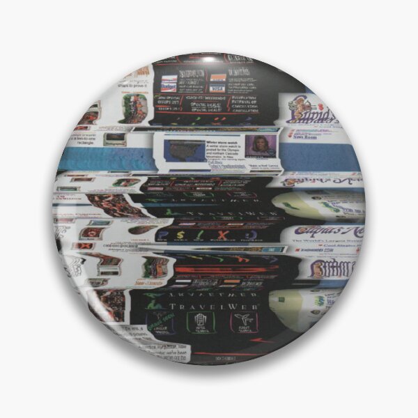 Item preview, Network Explorer - Y2K style glitch art designed and sold by Zook Designs.