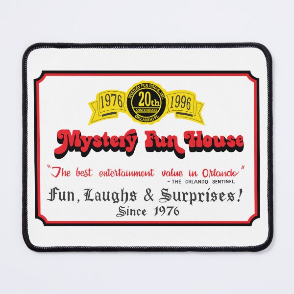 Item preview, Mystery Fun House Exterior Anniversary Plaque designed and sold by landronart.