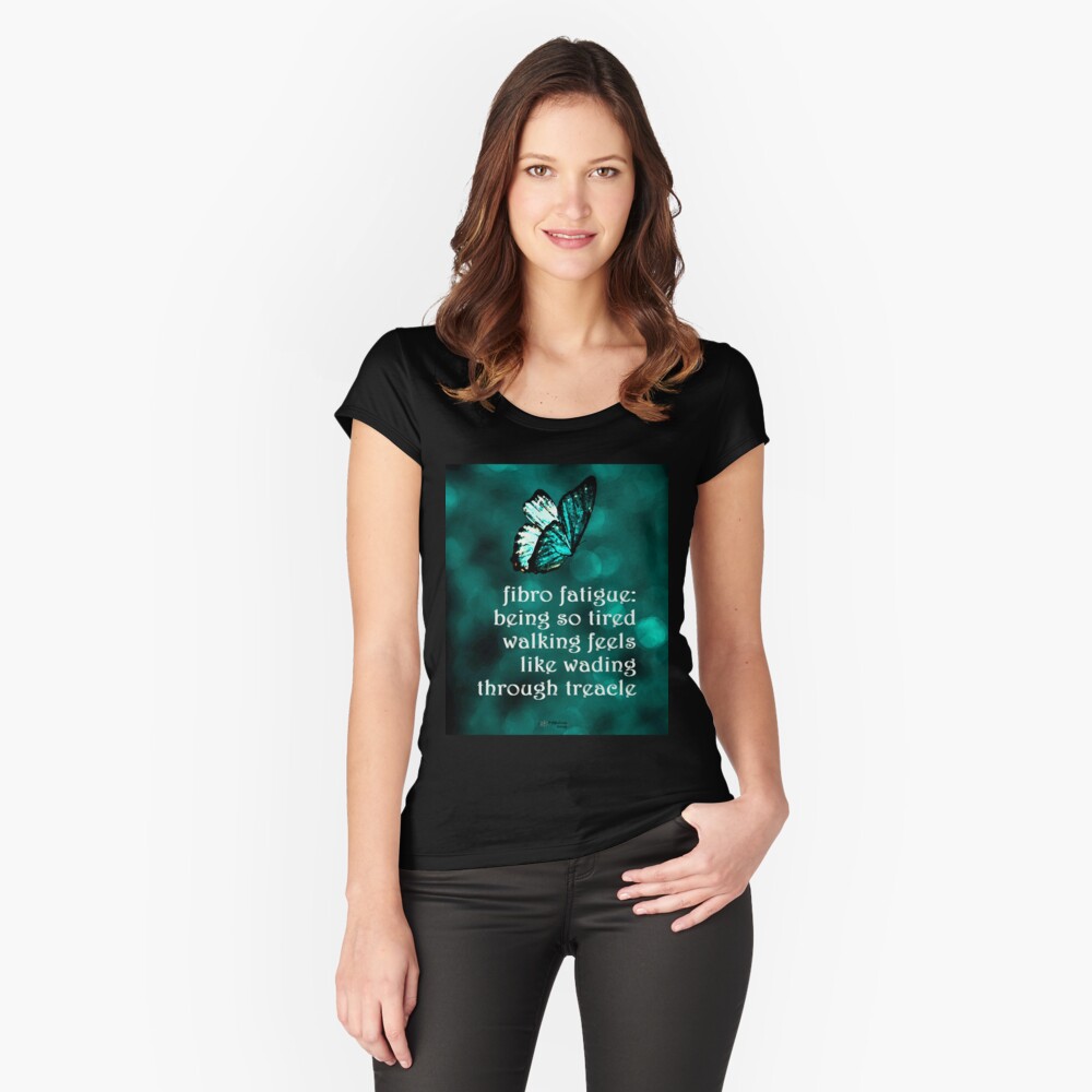 Item preview, Fitted Scoop T-Shirt designed and sold by FABulous-living.