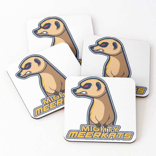 Item preview, Mighty Meerkats Logo designed and sold by adhdeverything.