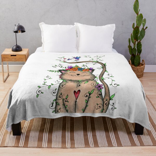 Item preview, The Hummingbird and the Kitty designed and sold by TheHippieKitty.