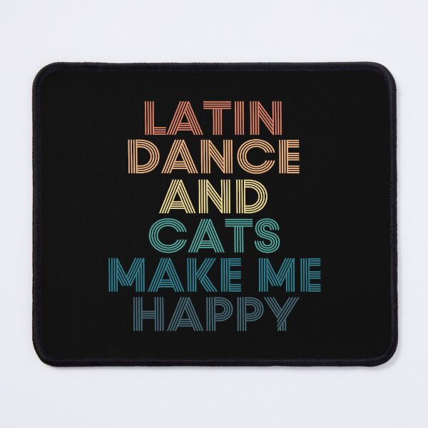 Item preview, Latin dance And Cats Make Me Happy designed and sold by kindxinn.