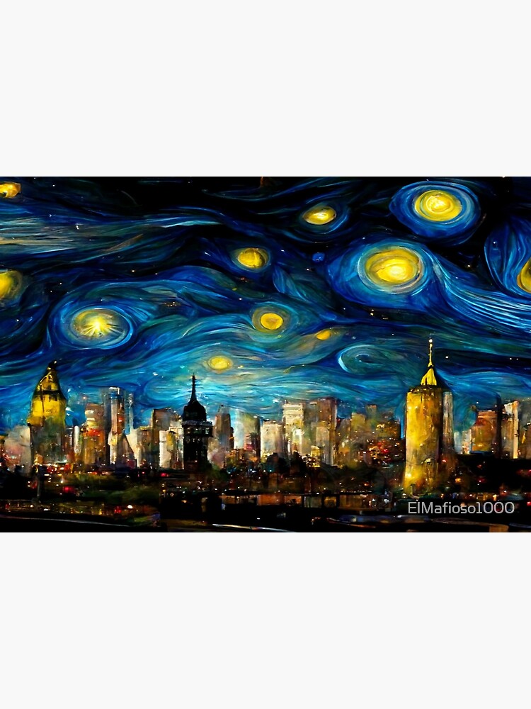 Instant Pot Magnetic Skin Starry Night Van Gogh 