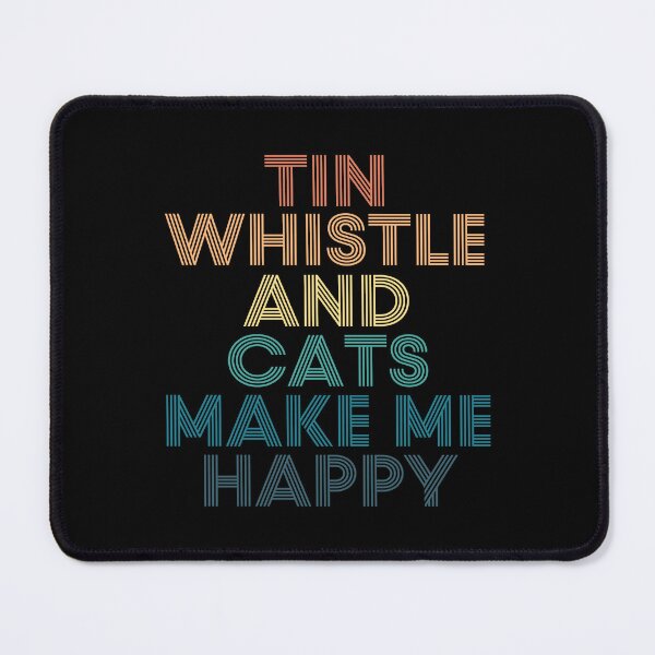 Item preview, Tin whistle And Cats Make Me Happy designed and sold by kindxinn.