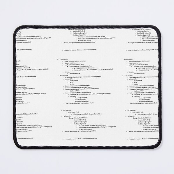 Item preview, Cardiac medication notes designed and sold by NursePeachie21.