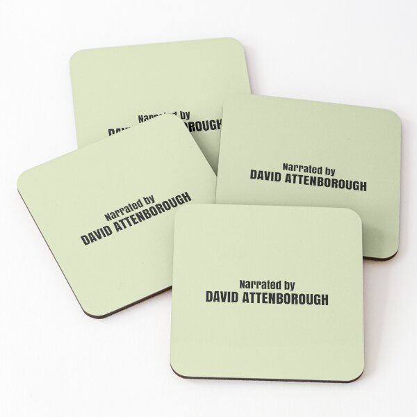 Item preview, Narrated by David Attenborough  designed and sold by keilamariadesig.