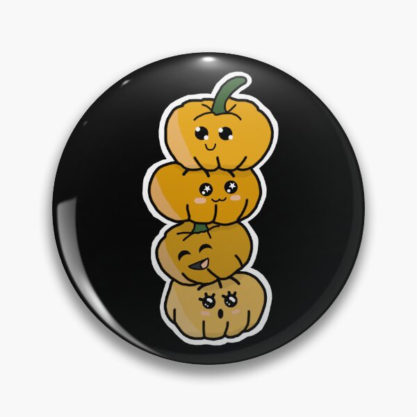 Item preview, Kawaii Pumpkin Stack designed and sold by ANJJones.