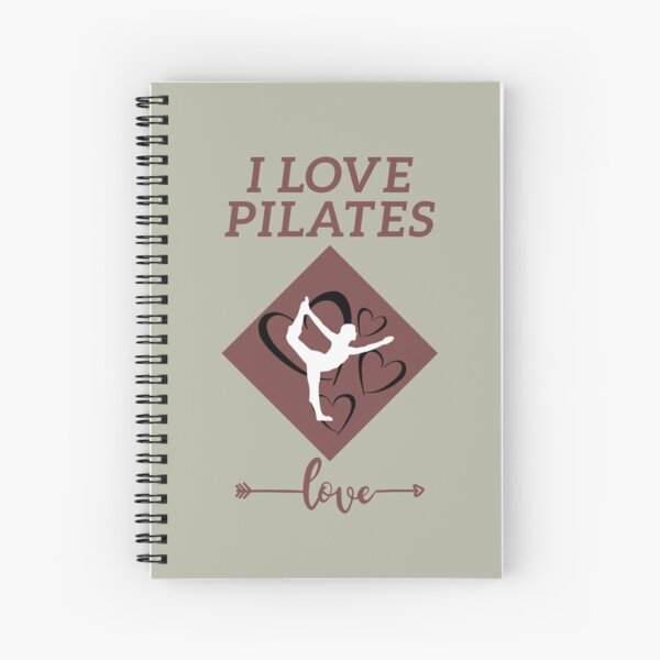 I Love Pilates: Bleu Notebook for Pilates Lovers, journal for Notes and  ideas, ( 110 Lined Pages | 6 x 9 ), Can be used as a notebook, journal