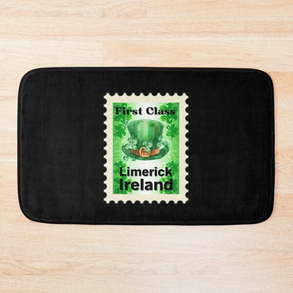 Item preview, First Class Limerick Ireland Stamp designed and sold by IrishPOD.