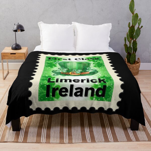 Item preview, First Class Limerick Ireland Stamp designed and sold by IrishPOD.