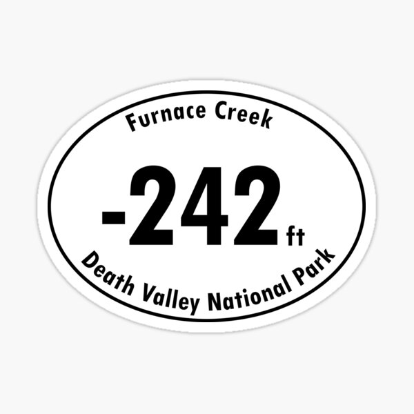 Item preview, Furnace Creek Elevation Death Valley National Park designed and sold by hilda74.