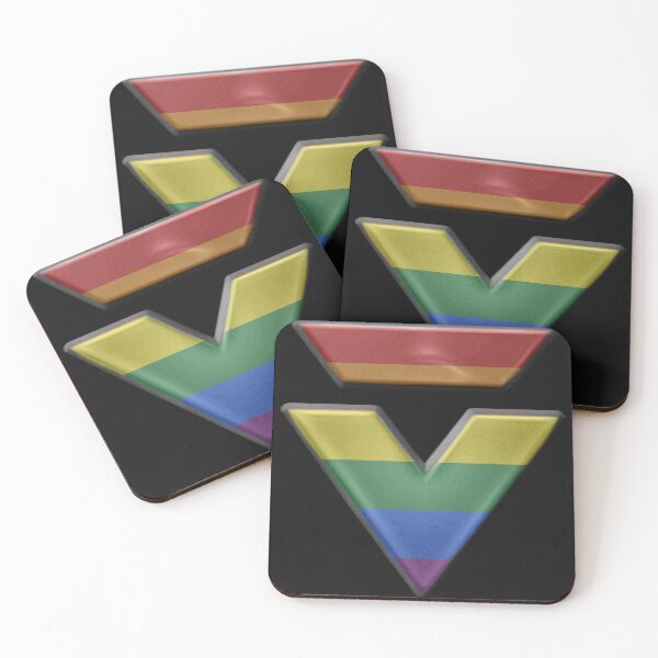 Artikelvorschau, LGBTQIA+-Emblem für Mech Commander entworfen und verkauft von TheBritishGeek.