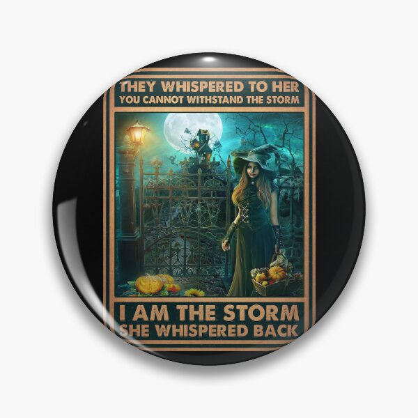 Item preview, They Whispered To Her You Cannot Withstand The Storm Love Witch Halloween Vintage. designed and sold by karybaquetu10.