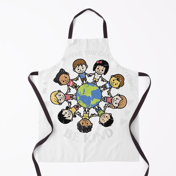 Item preview, In A World Be Kind Kids Earth Anti Bullying Unity Day Orange designed and sold by RahmaniArt.