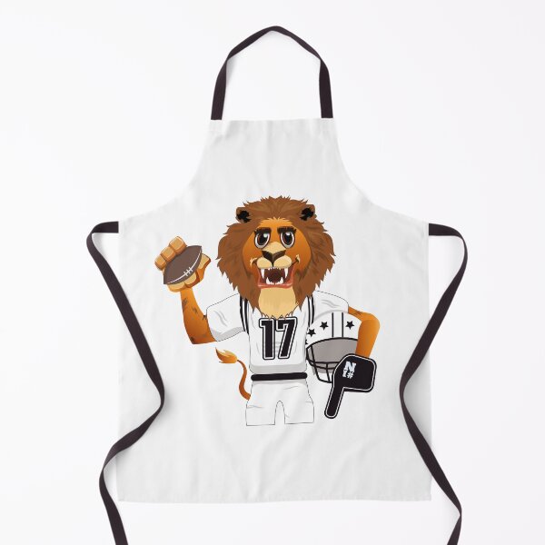 Item preview, Funny Lion Wearing Rugby player designed and sold by ahmedabdelbaset.