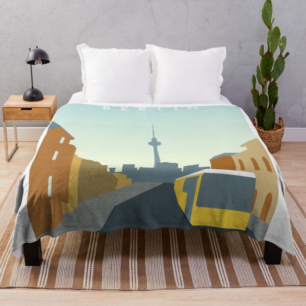 Item preview, Berlin Minimalist travel poster designed and sold by Zakaria Azis.