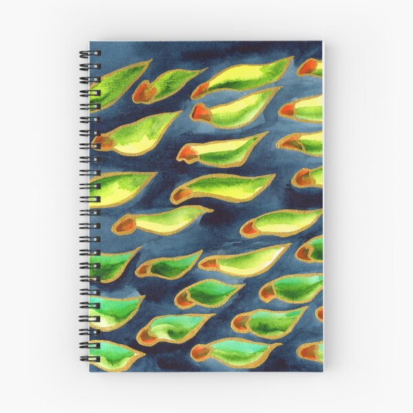 Item preview, Abstract nudibranches watercolor designed and sold by BeefStroganof.