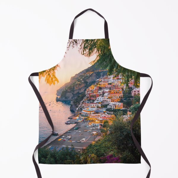 Item preview, Colorful Cliffside Village designed and sold by Darius Bocos.