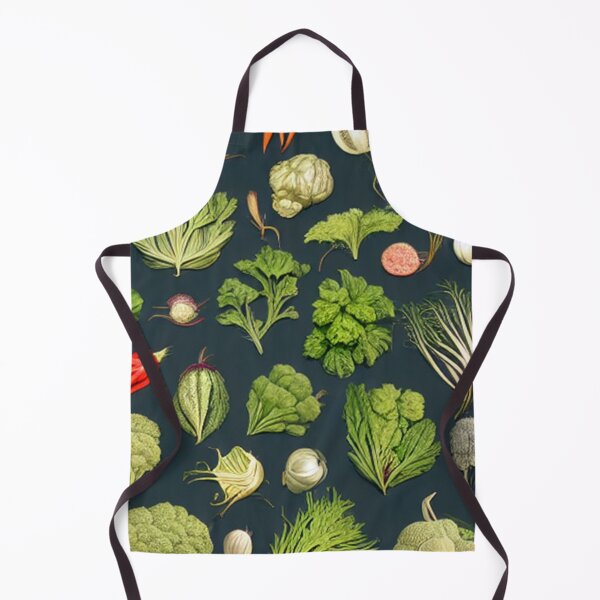 Item preview, Vintage Vegetables Pattern designed and sold by UncannyCanvas.