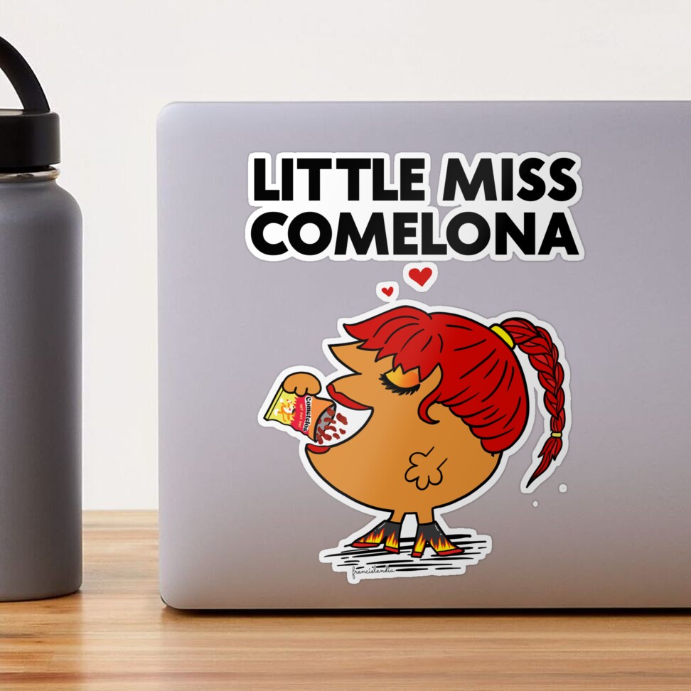  CUCU Card Skin Sticker Little Miss Hot Sauce On