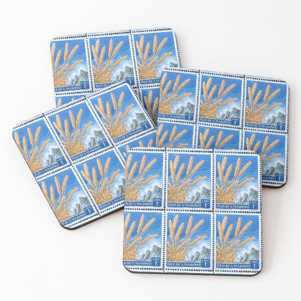 Item preview, Wheat Field Vintage Postage Stamp designed and sold by Factory57.