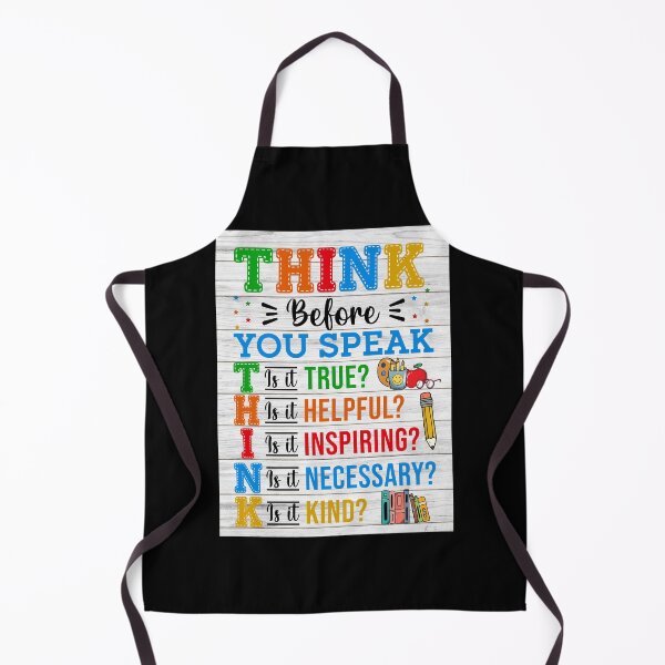 Item preview, Think Before You Speak Classroom Rules Back To School designed and sold by karybaquetu10.