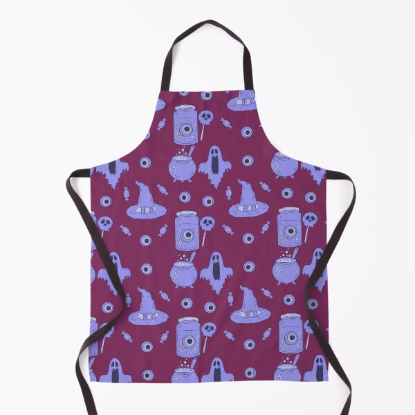 Item preview, Incredible creepy Halloween pattern with a pink background to always carry the spirit of Autumn with you designed and sold by Patternschidos.