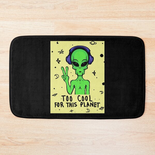 Item preview, Too Cool For This Planet Alien designed and sold by jongcovitza.
