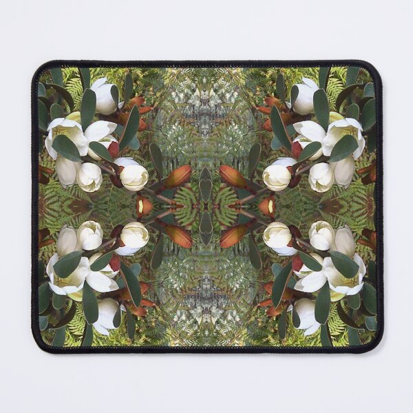 Item preview, Ancient Emerald Ferns Greet Magnolia Blooms designed and sold by RoseAromas.