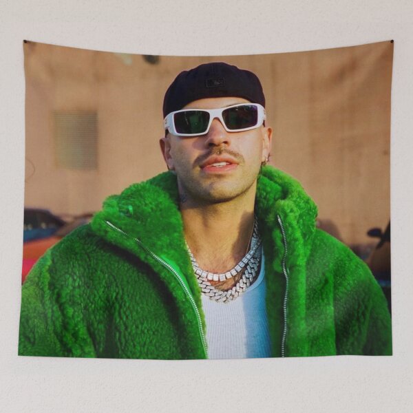 Item preview, Feid Green Jacket designed and sold by Janetsun.