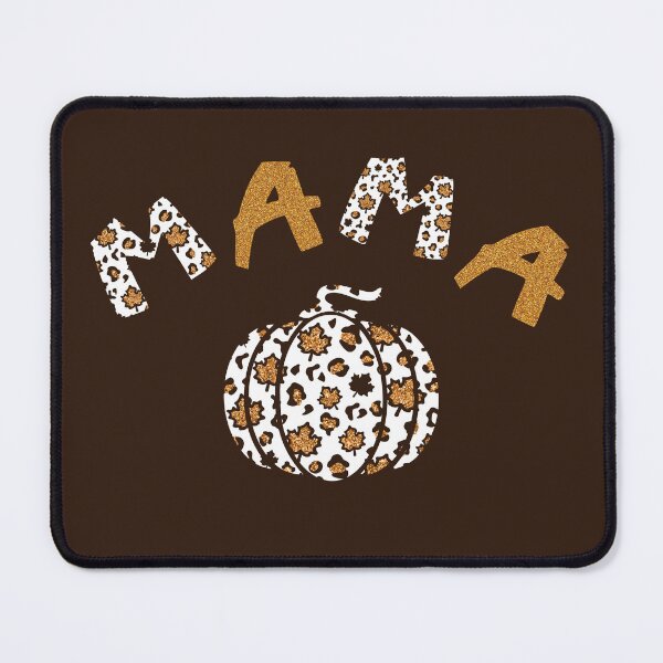Item preview, Mama Pumpkin (Leopard Print Glitter Maple Leaf Pumpkin) designed and sold by SimplyMe-Plus.