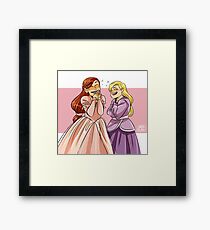 Brietta and Annika Framed Print