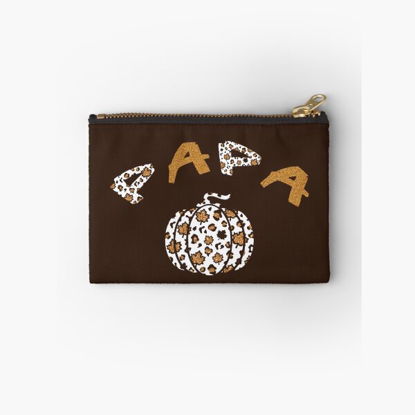 Item preview, Papa Pumpkin (Leopard Print Glitter Maple Leaf Pumpkin) designed and sold by SimplyMe-Plus.