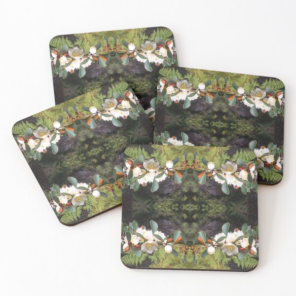 Item preview, Ancient Emerald Ferns Greet Magnolia Blooms designed and sold by RoseAromas.